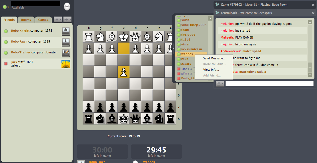 ChessPark Game