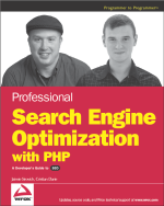 Copertina libro Professional Search Engine Optimization with PHP
